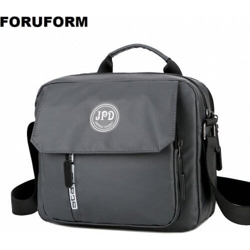 Classic Design Business Man Bag Vintage Brand Mens Waterproof Messenger Bag Casual Cross Shoulder Bag For Male bolsa Hot ZH-173