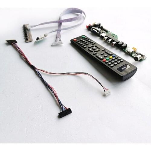 For M101NWN8/N101BGE 10.1" notebook PC 1366*768 WLED LVDS 40-Pins Audio VGA USB RF Remote display controller drive card kit