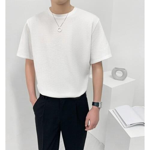 EMAIGI Men's Plain T-shirts