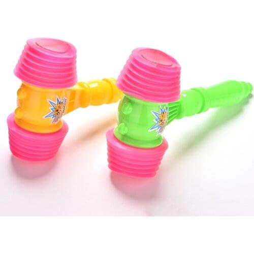 TOYZHIJIA 1 Pcs Hammer Toy Children Educational Toy Baby Kids Music Sound Hammer Whistle Toy