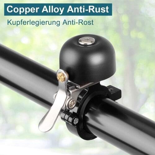 Classical Bicycle Bell Mtb Road Bike Clear Loud Sound Folding Bikes Handlebar Copper Ring Horn Accessories Safety Warning Alarm