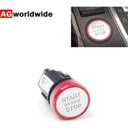 Red Start Stop Engine Switch Button For Audi Q5 2009-2012 A4 S4 Quattro B8 A5 S5 2009-2013 RS4 RS5 8K0905217