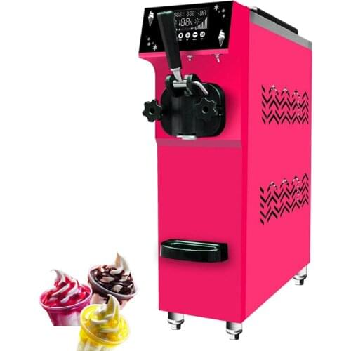 Mini Soft Serve Ice Cream Machines For Ice Cream Stainless Steel Desktop Ice Cream Machine 900W
