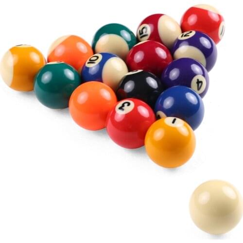 New Children Billiards Table Balls Set Billard Resin Small Pool Cue Balls Full Set Snooker & Billiard Accessories 25MM / 38MM