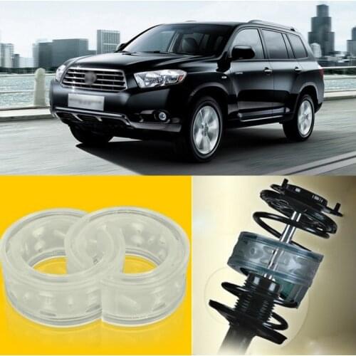 2pcs Power Front /Rear Shock Suspension Cushion Buffer Spring Bumper For Toyota Highlander