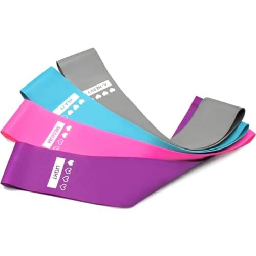 Yoga Resistance Belt Non-Slip Resistance Bands Emulsion Training Pull Rope For Sports Pilates Expander Fitness Gym Workout Bands