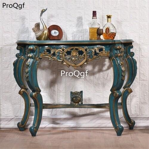 Prodgf 1Pcs A Set ins Big House Classic Corner Console Table