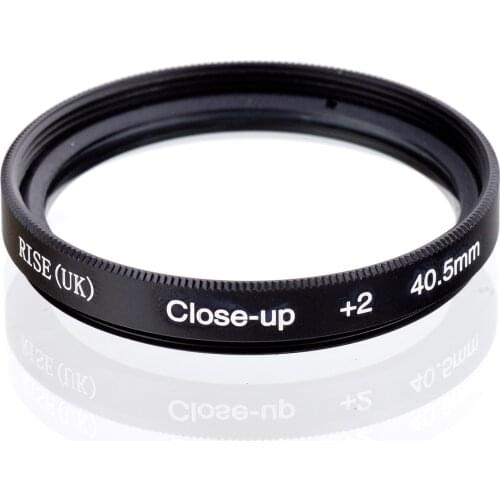 RISE(UK) 40.5mm Close-Up +2 Macro Lens Filter for Nikon Canon SLR DSLR Camera HOT SALE