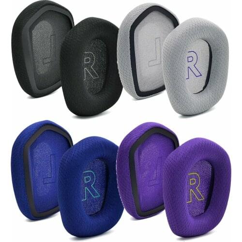 Replacement Ear Pads Cushion Earpad Pillow For Logitech G733 Lightspeed Wireless Gaming Headset Black/White/Blue/Purple Optional