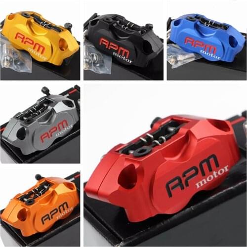 Motorbike Brake Caliper Motorcycle cylinder hydraulic pump calipers racing street for Vespa Honda Yamaha bike Disc Radial brake