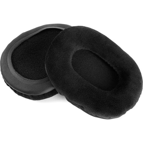 Velour of Replacement Earpads Pillow Ear Pads Cushion Foam Cover Cups Repair Parts for Yamaha HPH-MT8 Monitor Headphones Headset