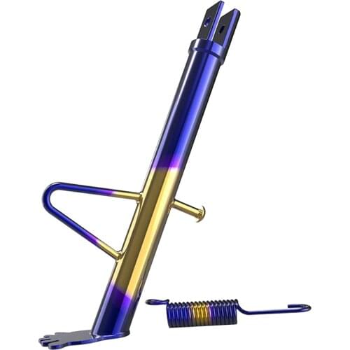 Motorcycle Accessories Scooter Titanium Side Support Kickstand Parking Rack