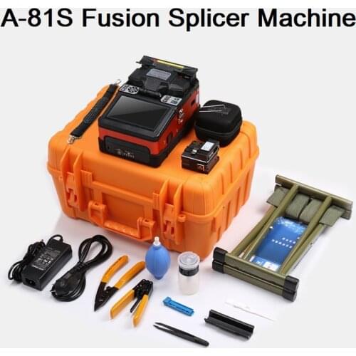 Free Shipping Comptyco A-81S FTTH Optical Fiber Fusion Splicer Splicing Machine