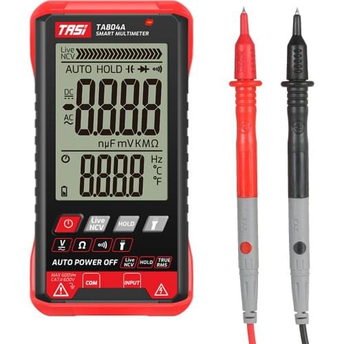 Digital Multimeter Professional Auto Tester True RMS Multimeter Ultra-Thin Intelligent OHM NCV Voltage Meter