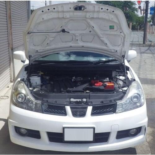 For 2006-Nissan NV150AD VZNY12 Van Front Hood Bonnet Modify Gas Struts Carbon Fiber Spring Damper Lift Support Absorber