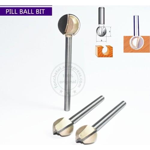 1PCS-Free shipping,tungsten carbide engraving router bit,Pill ball knife,Woodcarving Root Carving Tea Table Base Embryo Grinding