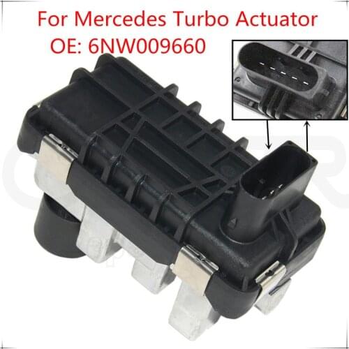 Good Quality Turbo Electric Actuator 6NW009660 for Jeep for Mercedes-Benz E 300 350 for Chrysler 781751 G-001 G-219 G-277 G-53