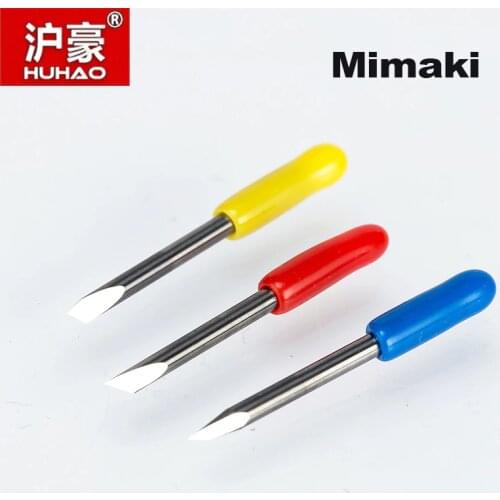 HUHAO 5PC/lot Mimaki Plotter Cutter 30/45/60 Degree Tungsten blades Cutting Plotter Vinyl Cutter Knife for MIMAKI Plotter Blade