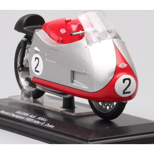 1/24 Scale Classic Retro Italeri 1955 Gilera 4cil 500cc World Champion #76 G Duke motorcycle Diecast GP bike model Toy Vehicles