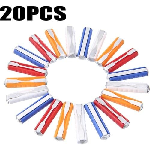 20pcs Electrical Car Fuses Kit 5A 8A 16A 25A Classic Fuse For Continental Car Fuse White/Blue/Yellow/Red