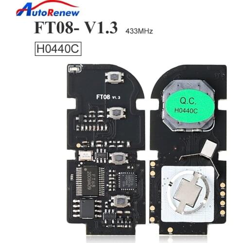 Lonsdor FT08-H0440C 433.58/434.42MHz Toyota Smart Key PCB