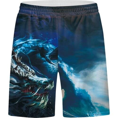 Cody Lundin Mens Hip Hop Sweatshorts Compression Pants Eighteen Colorful Styles Boys Digital Print