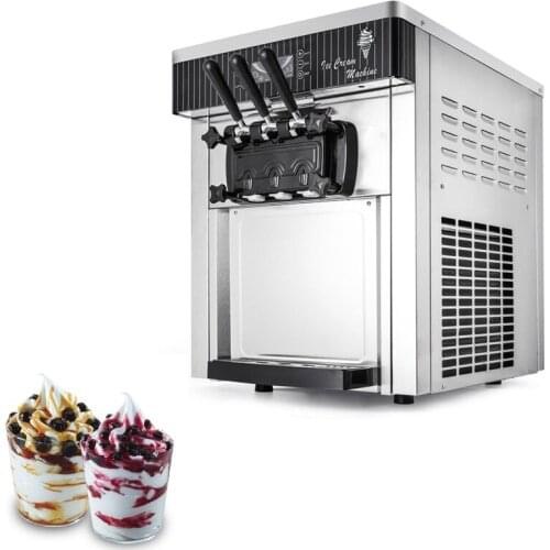 Soft Serve Ice Cream Makers Desktop Vending Machine For Commercial Yogurt Sweet Cone Ice Cream Machine