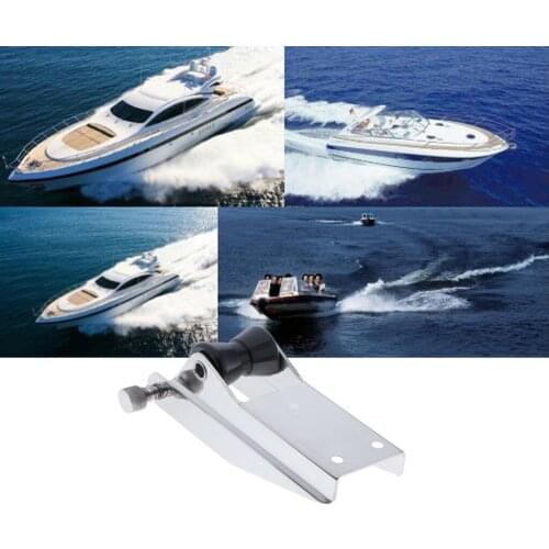 Stainless Steel Fixed Bow Boat Anchor Roller Rack Universal Yacht Parts Accs