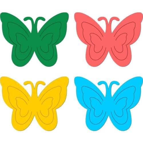 New butterfly Wooden die Scrapbooking C-227 Cutting Dies