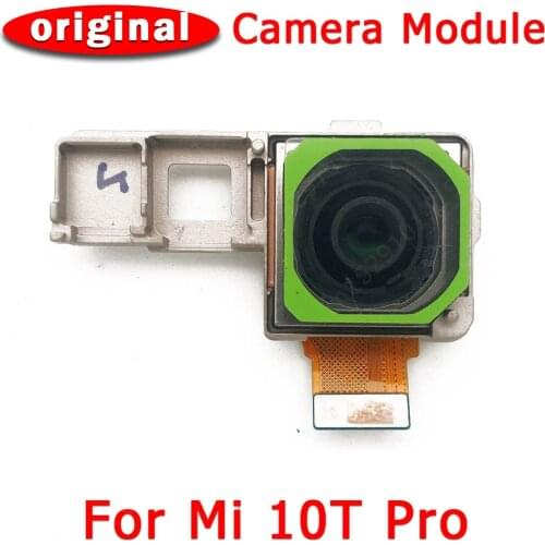 Original Rear Back Camera For Xiaomi Mi 10T Pro 10 T Main Backside Big Camera Module Flex Cable Replacement Spare Parts