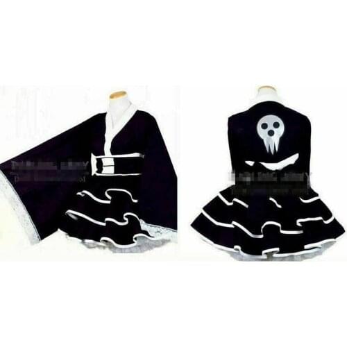 Dead Child Soul Eater Cosplay Kimono Dress Purple Cosplay Costume Customization