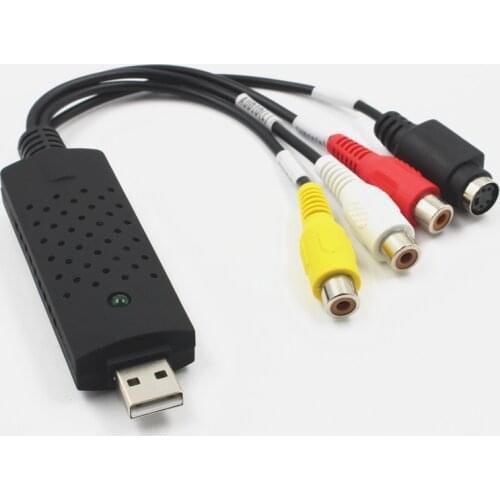 VHS to Digital File Converter Express USB 2.0 to Video Grabber Audio AV TV Card New Arrival