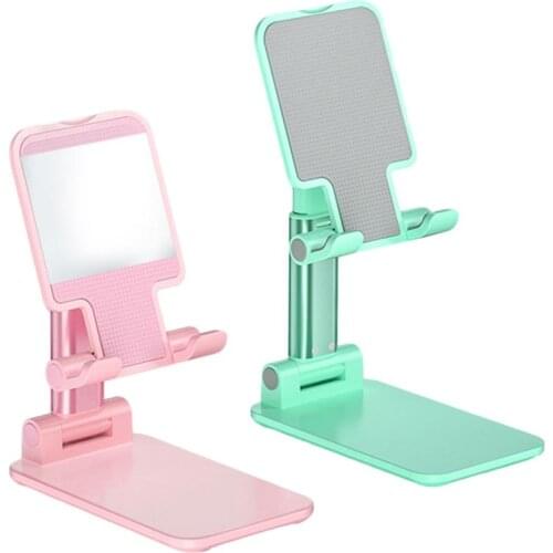 Foldable Cell Phone Stand Anti-Slip Adjustable Desk Phone Holder mobile phone holder stand mount holder phone stand