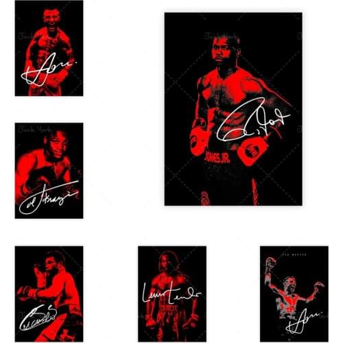 Street graffiti art poster wall art decoration painting print canvas art boxing champion picture for childrens room home decor