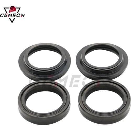 Fork seal For Honda CRF450R Motocross CRF450X Enduro/ Off-Road Motorcycle front shock absorber front fork oil seal and dust cap
