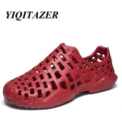 YIQITAZER 2018 Summer Cool Beach Slipony Sandals Women Shoes,Super Light Casual Sandals Woman Water Shoes Girl Couple Shoes