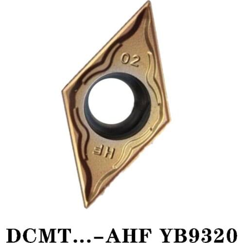 ZC 100% Original DCMT DCMT11T302-AHF DCMT11T304-AHF DCMT11T308-AHF Lathe Milling Carbide Inserts High Quality 10PCS