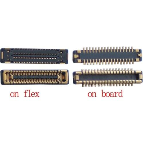 1pcs Lcd Display Screen Flex FPC Connector For Samsung Galaxy J4+ 2018 J415 J4 Core J410 J4plus J4 plus Plug On Board 34pin