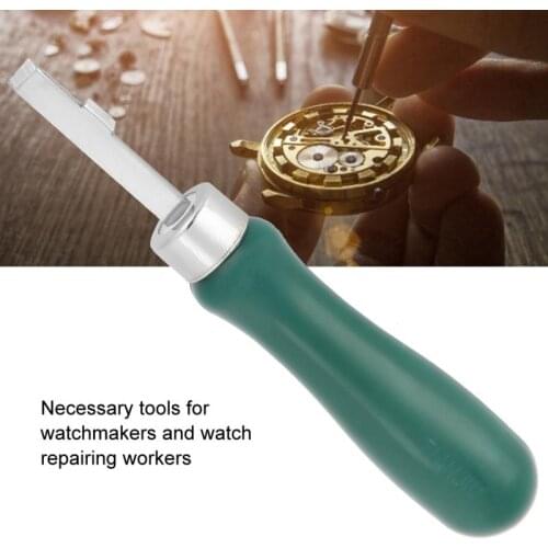 6848 Stainless Steel Double Level Pressing Case Watch Back Cover Opener Knife Repair Tool
