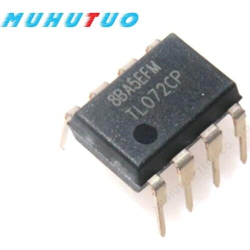 10PCS TL072CP DIP8 TL072 DIP