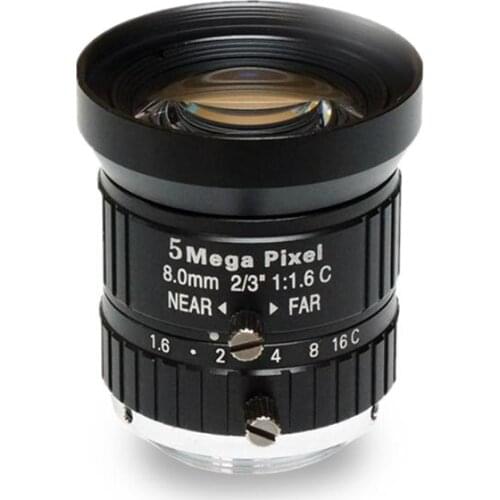 5 million HD machine vision inspection C-mount industrial camera lens 8mm5mp2/3-inch C-mount FA lens