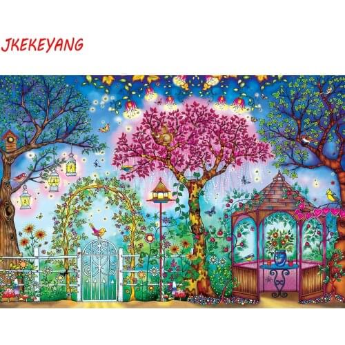 5D DIY square/round Diamond Painting Beautiful garden Cross Stitch Diamond Embroidery Pattern Rhinestone home decor J2772