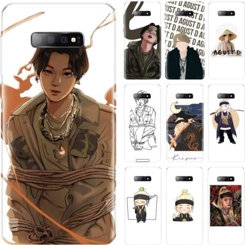 Agust D suga kpop Phone Case For Samsung Galaxy S5 S6 S7 S8 S9 S10 S10e S20 edge plus lite cover funda coque