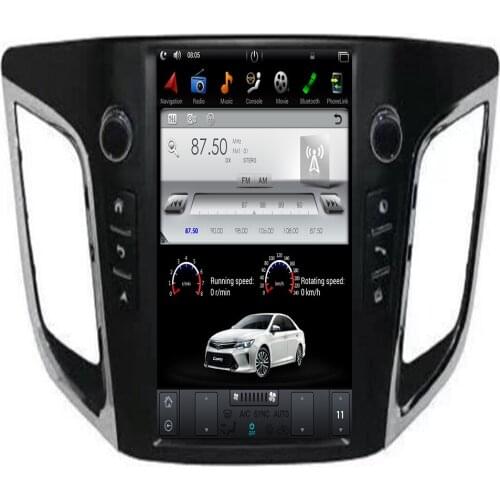 Car PC PAD Tesla Style Multimedia Player Android 9.0 7.1 six core GPS Navigation For Hyundai iX25 Creta 2014 2015 2016 2017