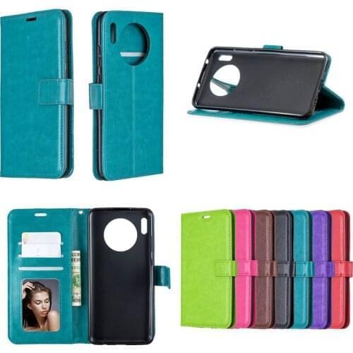 50pcs/lot PU leather Flip Wallet Phone Case For Huawei Mate 30 Pro Nova 5i P20 Lite 2019 Honor 20 9x Pro TPU in inner Case