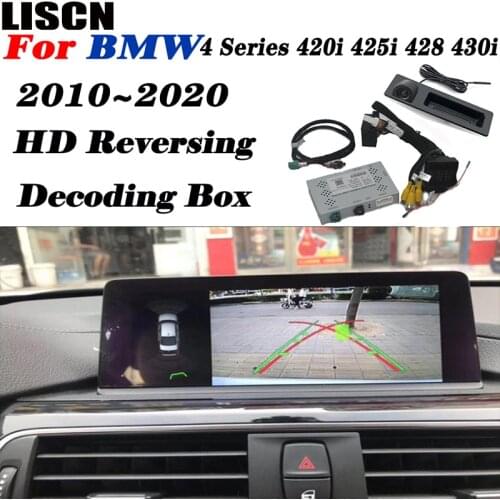 For BMW 4 Series 420i 425i 428 430i 2010~2019 / interface Adapter Reversing camera / Backup camera / OEM Improve Module Kit