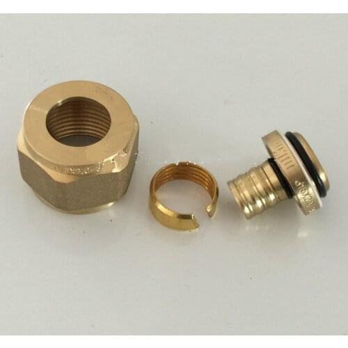 Underfloor Heating Manifold PEX Compression Adapter 3/4 Connector