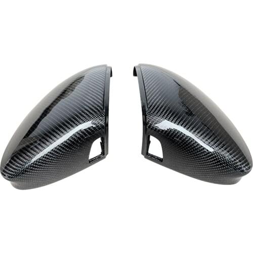Car Side Wing Mirror Cover, for Golf 8 MK8 GTE GTD R-Line 2020 2021 Rearview Mirror Caps with Blind Spot Assist Hole
