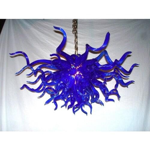 European Style Hand Blown Murano Glass Chandeliers Ceiling Decorative for Study Decor