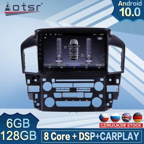 For Lexus RX300 1998 - 2003 Android Radio Tape Recorder Multimedia Car GPS Navigation 128GB Carplay DVD Video Player HD Screen